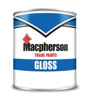 MAC GLOSS 1LTR BLACK PAINT
