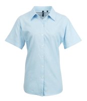 Premier Ladies Signature Short Sleeve Oxford Shirt
