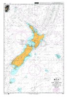 ADMIRALTY Chart - 4600 New Zealand including Norfolk Island and Campbell Island