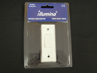 1 Gang 1 Way Architrave Switch & Box