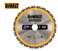 DeWalt Construction Circular Saw Blade 216mm 24 Teeth DT1952