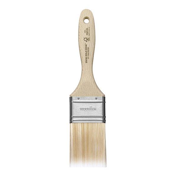 Wooster Gold Edge Varnish 2" Brush Unpackaged