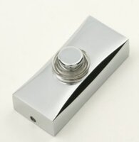 POLISHED CHROME LOW VOLTAGE BELL PUSH