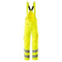 Ashford Hivis Waterproof Salopettes, Yellow