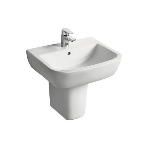 Tesi Semi Pedestal Small White