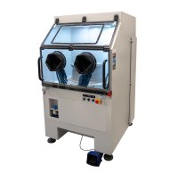 Wheel Blasting Machine (Manual)  w. built-in filtration