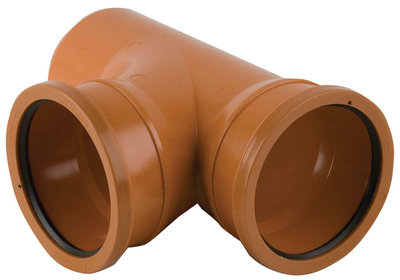 110mm 87.5 degree Double Socket Branch