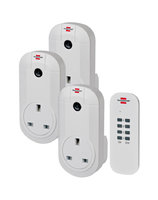 1507043 COMFORT-LINE RC SET RC CE1 3001 1X4 CH SENDER, 3X REMOTE REC SOCKETS IP20