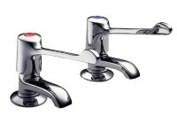 PAIR 1/2" 2159QTEL BASIN TAPS EXTENDED LEVER