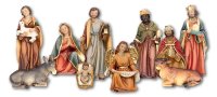 Nativity Set/Resin/11 Figs.4 1/2 inch   (89299)