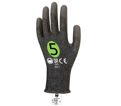 REDBACK Dyneema PU Coated Glove Cut 5 (Pair)