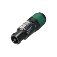 Neutrik 4 pole SpeakON Plug with screw terminals for cable diameters of 6 to 12mmNL4FX