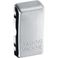 NEXUS BRUSHED STEEL ROCKER CAP MARKED WASHING MACHINE