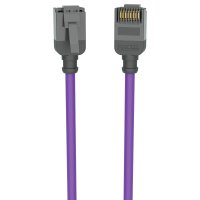 KORDZ - PRO Slim Profile Category 6 Network Patch Cord 0.25M *Purple*