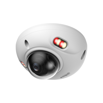 Dahua IPC HDBW3649F AS IL 0210B W 2.1mm 6MP WizSense dome camera front view Smart Dual Light IR LED CCTV camera