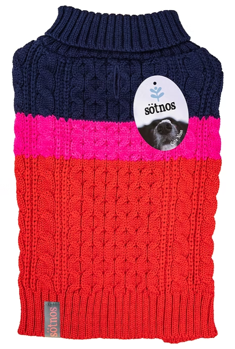Sotnos Colour Block Red & Pink