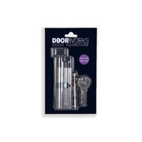 DW Euro Cylinder Key/Key 30:10:40mm (80mm) Nickel