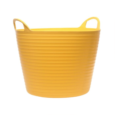 Faithfull 60l H/D Polyethylene Flex Tub Yellow