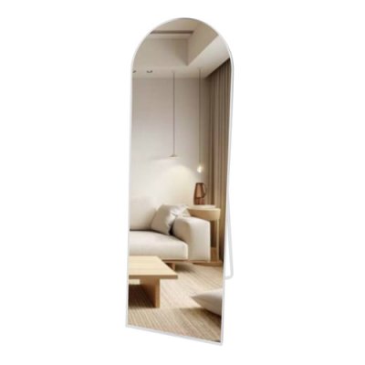 Modena Floor Standing 160cm Mirror - White