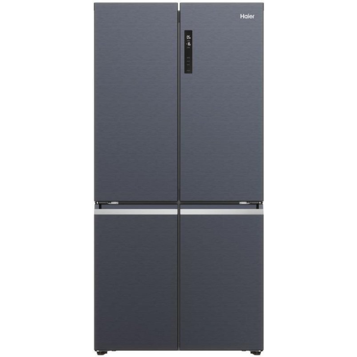 Haier Cube 90 Series 5 Freestanding American Fridge Freezer - HCR5919ENMB