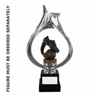 25cm Flex Trophy with Silver Surrond (VP01A)