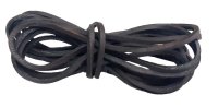 Leather Boot Laces, Brown, 180cm