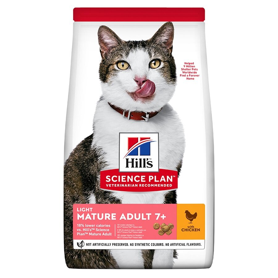* Hill's Cat Mature Adult Light Chicken 1.5kg TrustPet