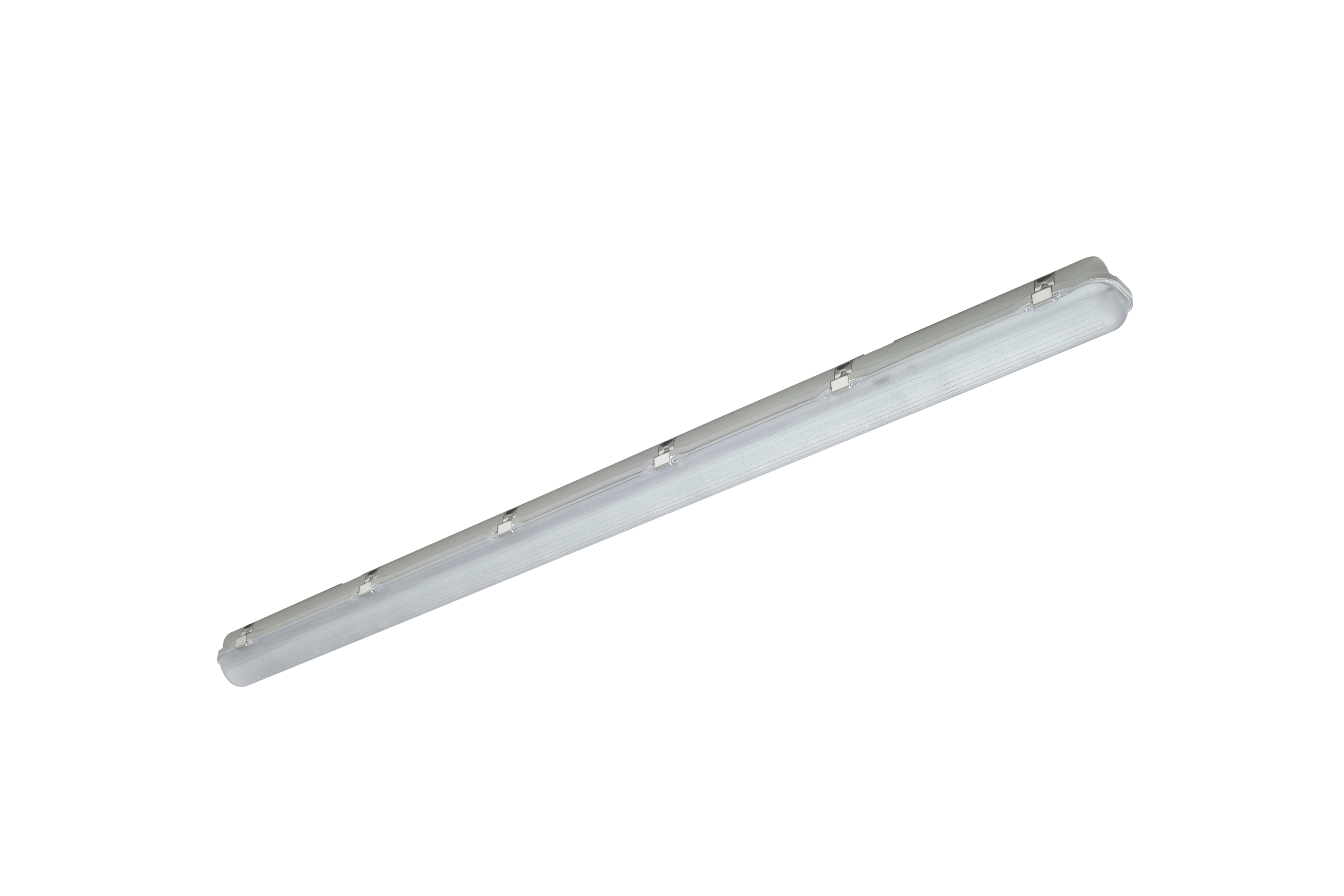 VULCAN 1x40W LED corrosion proof, IP65, 5ft, Grey , 5000K  c/w frosted diffuser