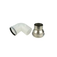 WORCS OILFIT 100/130 CF FLUE ADAPTOR