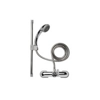 Croydex Bath Shower Mixer Set Chrome AB220041