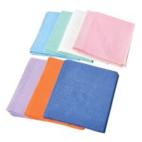 Perfection Plus 3-ply Serviette Bibs - 500pk Blue - DMI Ireland's Leading Dental Supplier - Next Day Delivery