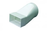 110x54mm RECTANGULAR DUCT 40070 RECTANGULAR TO CIRCLE