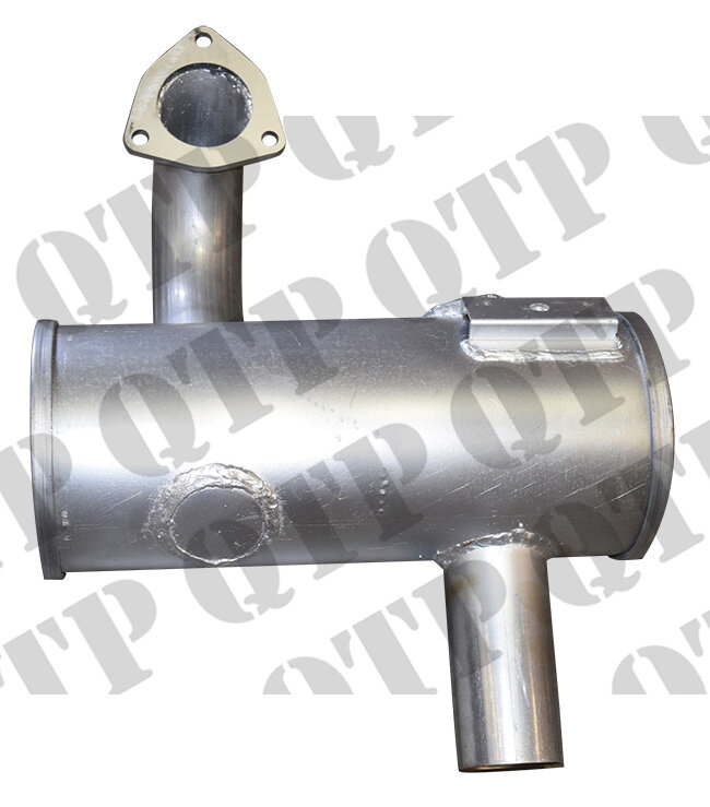 Exhaust Box JCB 3CX Grey Cab Serial Range DH Farm Machinery