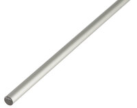 Alberts Round Bar Satin Aluminium 5mm Diam. 1 Metre 473310