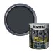 Ronseal Direct to Metal Paint Storm Grey Gloss Tin & Swatch