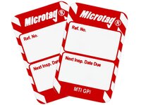 MTII Harness Tag Inserts Red (PER 10)