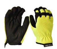 Force Synthetic Riggers Glove, Hi-Vis