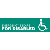 Exit Signs for Disabled Safety Signs