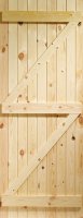 LEGGED & BRACED GARDEN GATE 6'6 x 2'6 (30)
