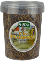 Supa Dried Mealworms 1 Litre Tub x 1