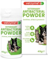 Vetzyme Anti-Bacterial Powder 40g x 1
