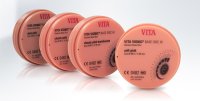Vita Vionic Base Disc HI, classic pink translucent, &Oslash; 98.5 x h; 30 mm