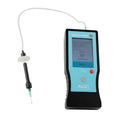 Gas Analyser used to measure Oxygen in food factories.