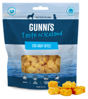 Gunni's Traceable Fish Dog Treats - Cod Baby Bites 80g x 1