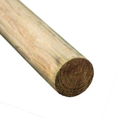 Round Post 1.5M x 75mm