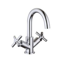 Tucker French Darton Mono Basin Mixer Tap (Click Waste)