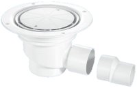 MCALPINE TSG1WH SPIGOT END SHOWER GULLY