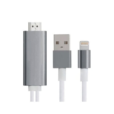 Aquarius Lightning-HDMI IPhone/IPad - Grey