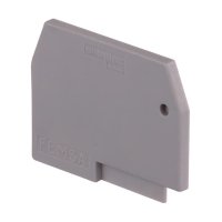 1SNA116576R1500 Entrelec GREY End Plate 4MM TERMINAL M4/6.3A FEM3A