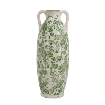 Green Leaf Floral Vase - 40cm